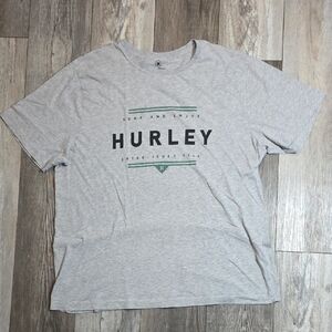 Hurley | Men's Short Sleeve Classic Crew Neck, Cotton Blend Graphic T-Shirt